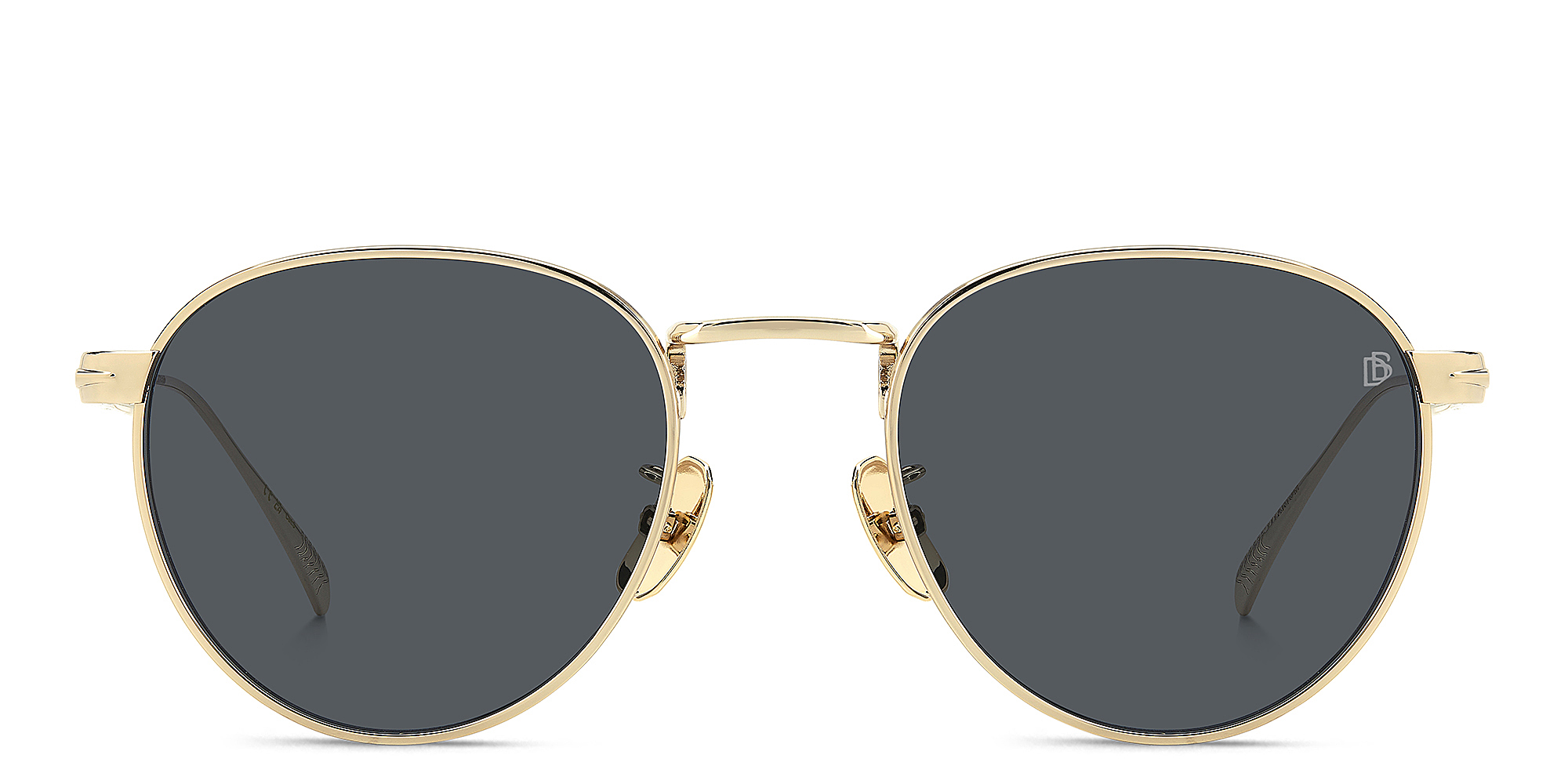 

Timeless Icons Round Sunglasses, Gold