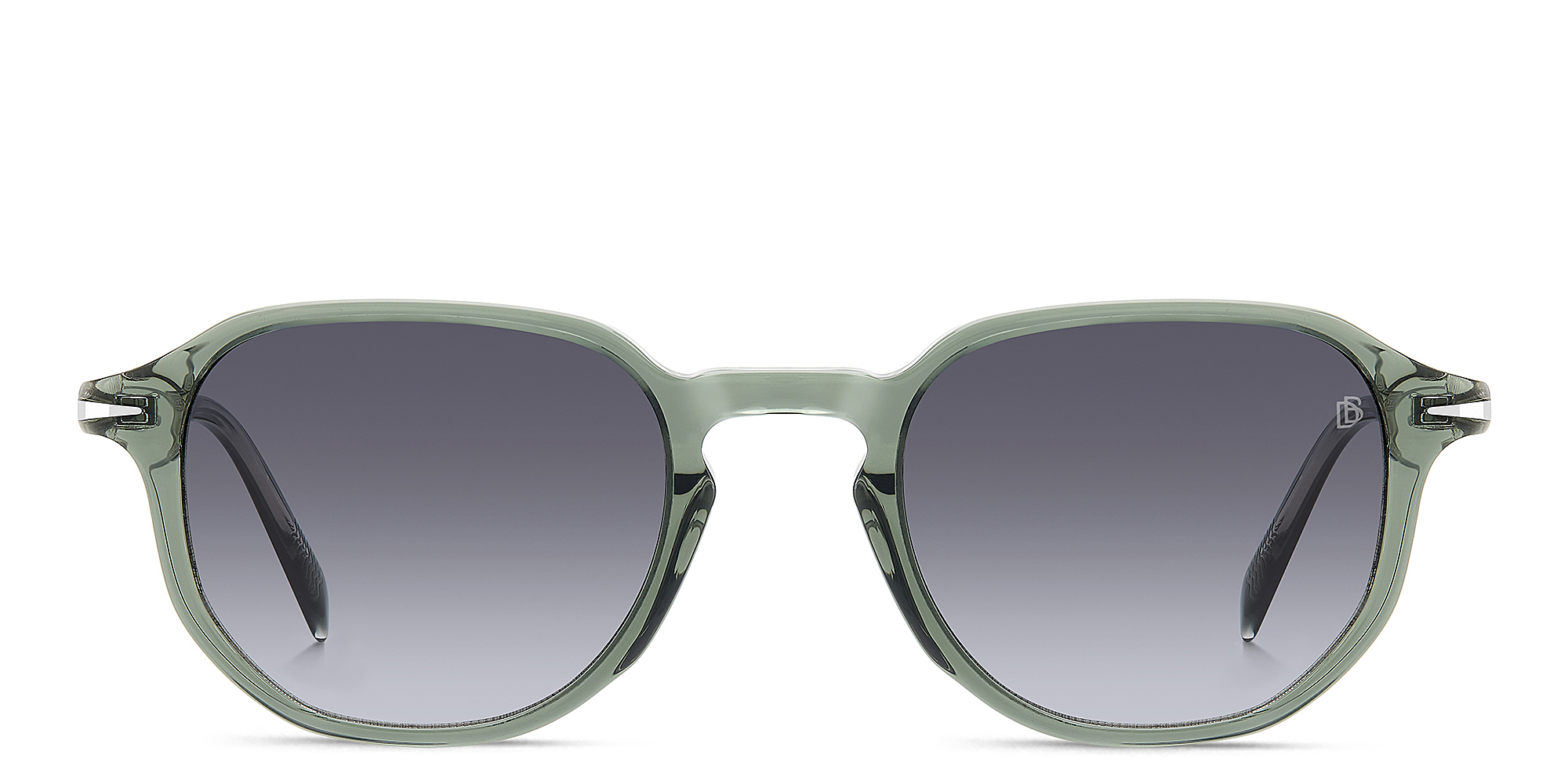 

Timeless Icons Irregular Sunglasses, Green