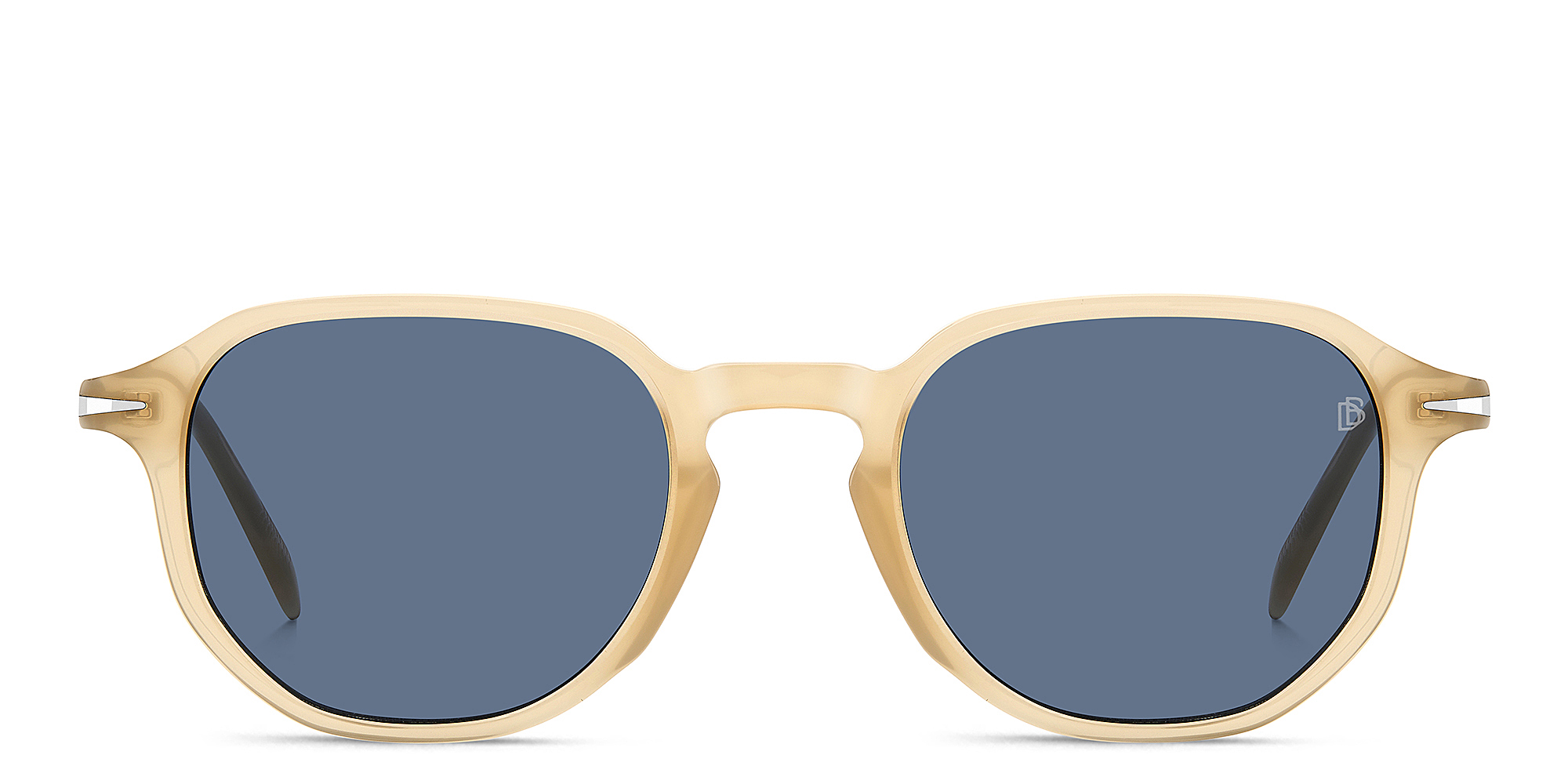 

Timeless Icons Irregular Sunglasses, Beige