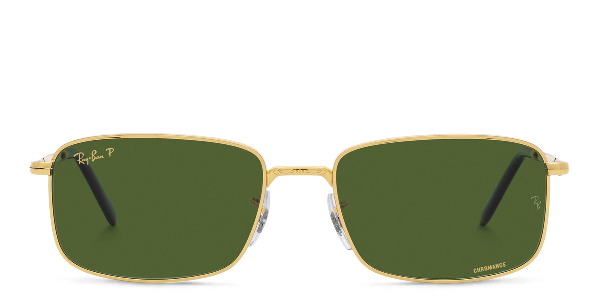 Unisex Rectangle Sunglasses, Gold - buy at the price of $245.04 in ...