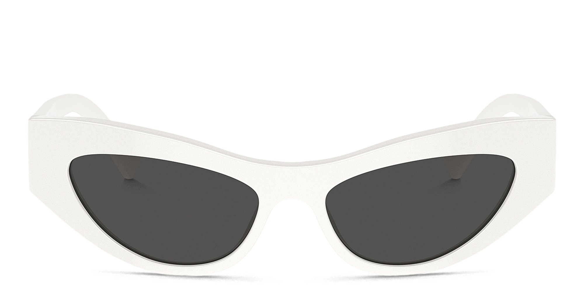 

DG Logo Cat-Eye Sunglasses, White