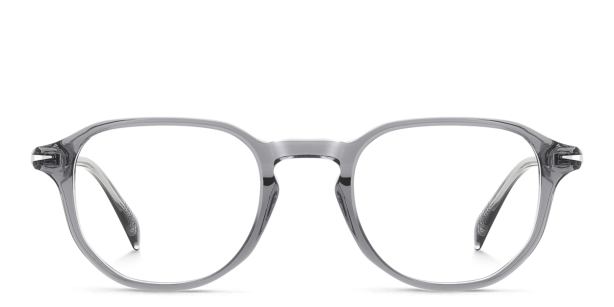 

Timeless Icons Irregular Eyeglasses, Grey