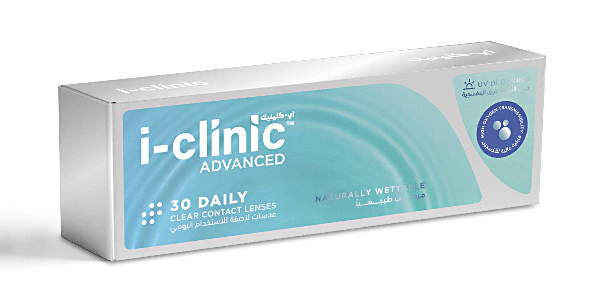 

1-Day Clear Contact Lenses - Pack of 30