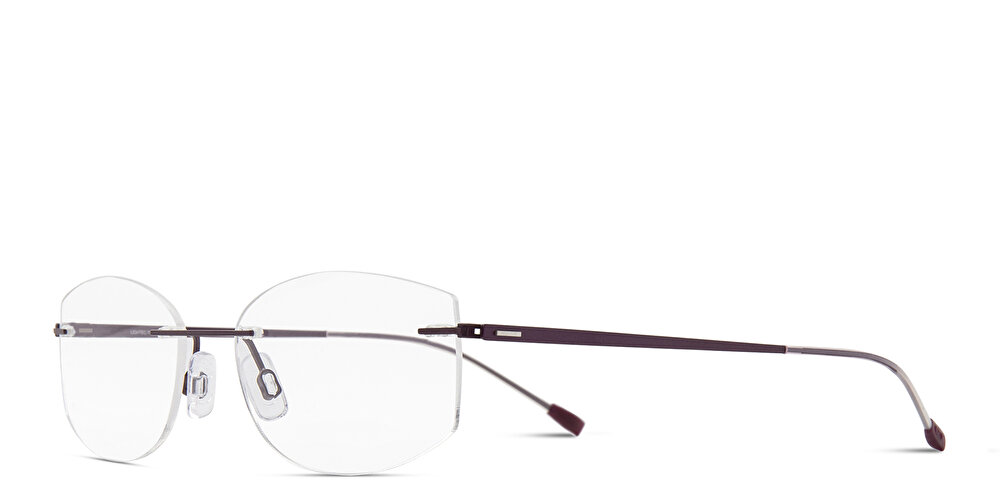 TEMPO SOLO Rimless Irregular Eyeglasses