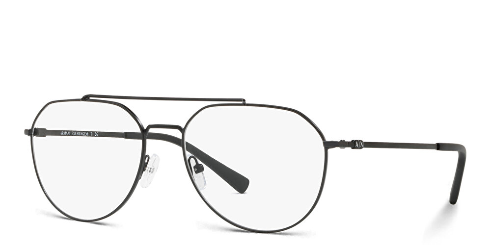 ارماني إكستشينج نظارات طبية أفياتور واسعة