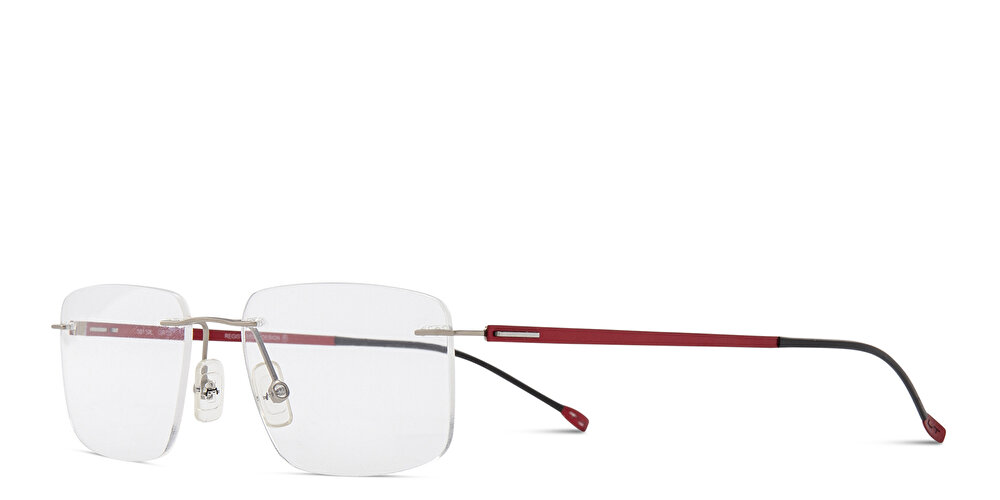 تيمبو سولو  نظارات طبية مربّعة واسعة بدون إطار
