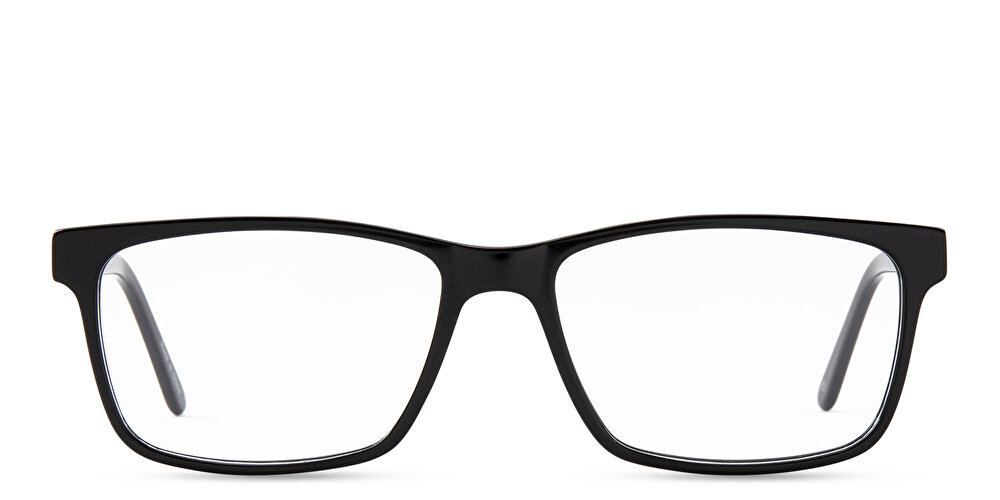 OUHAI Unisex Wide Rectangle Eyeglasses