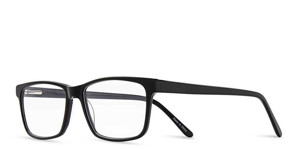 OUHAI Unisex Wide Rectangle Eyeglasses