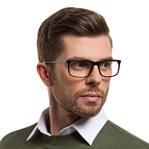 EYE'M INSPIRED Wide Rectangle Eyeglasses