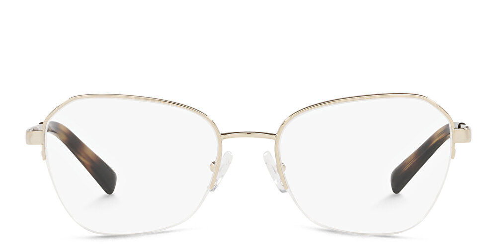 ARMANI EXCHANGE Half-Rim Irregular Eyeglasses