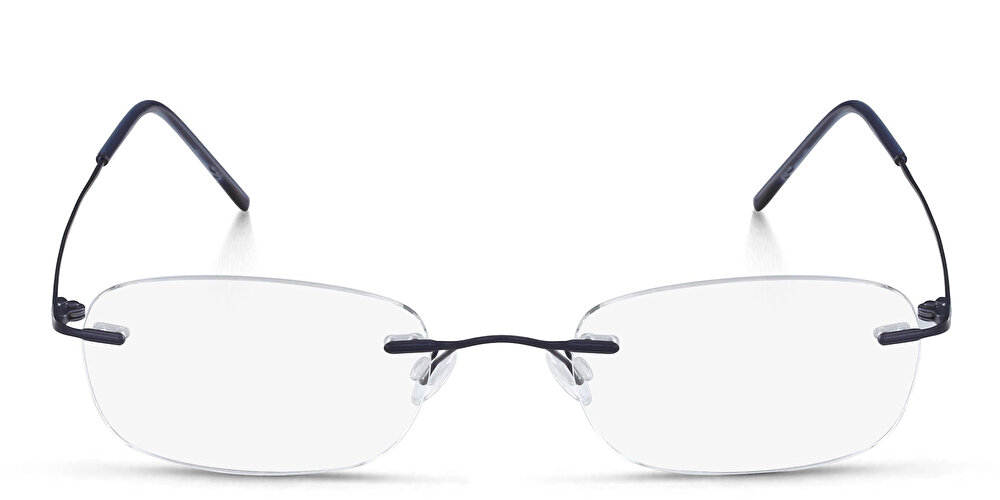 PURE Unisex Rimless Rectangle Eyeglasses