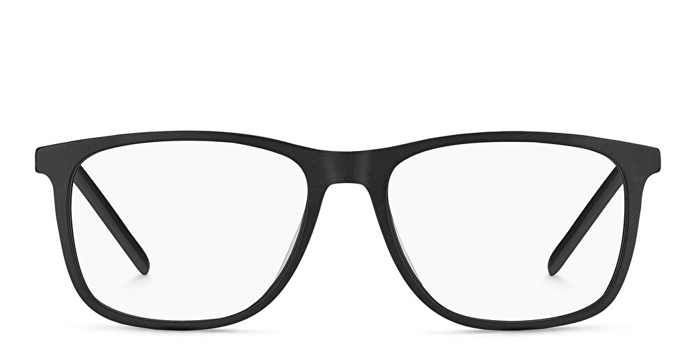 HUGO BOSS Wide Rectangle Eyeglasses