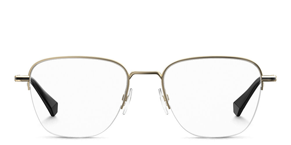 Polaroid Half-Rim Square Eyeglasses