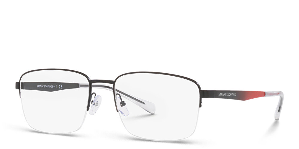 ARMANI EXCHANGE Half-Rim Wide Rectangle Eyeglasses