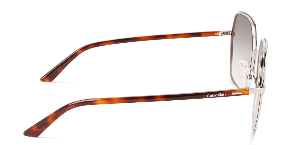 كالفين كلاين نظارات شمسية بإطار غير منتظم