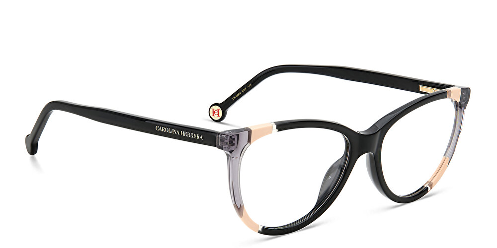 CAROLINA HERRERA Wide Cat-Eye Eyeglasses