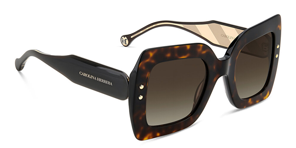 كارولينا هيريرا نظارات شمسية مربّعة كبيرة