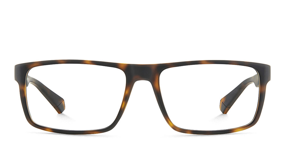 Polaroid Logo Unisex Rectangle Eyeglasses