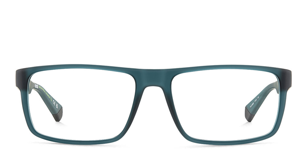 Polaroid Logo Unisex Rectangle Eyeglasses