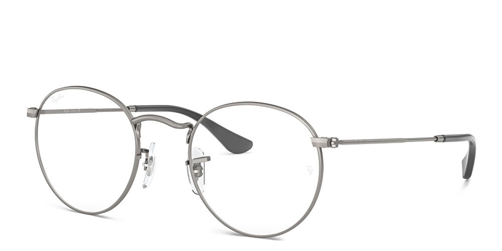 راي بان نظارات طبية أوبتكس بإطار معدني دائري
