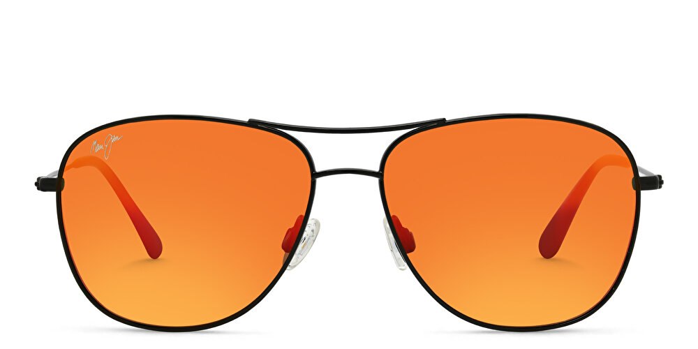 Maui Jim Cliff House Unisex Aviator Sunglasses