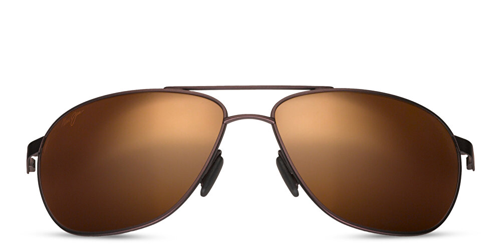 Maui Jim Unisex Wide Aviator Sunglasses 