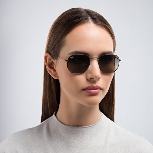Ray-Ban Hexagonal Flat Lenses Sunglasses