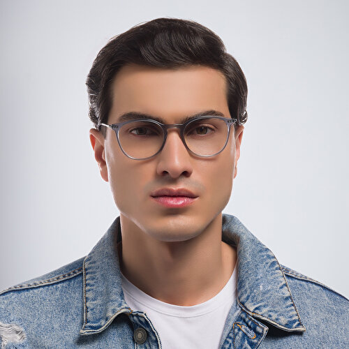GIORGIO ARMANI Round Eyeglasses 