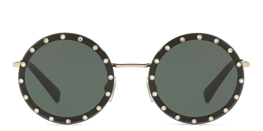 VALENTINO Rimless Round Sunglasses