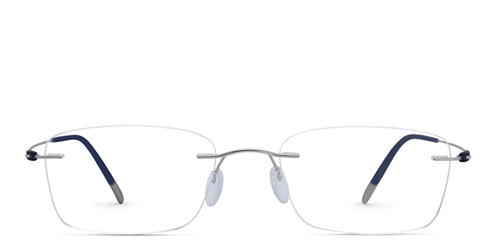 Silhouette Unisex Rimless Rectangle Eyeglasses