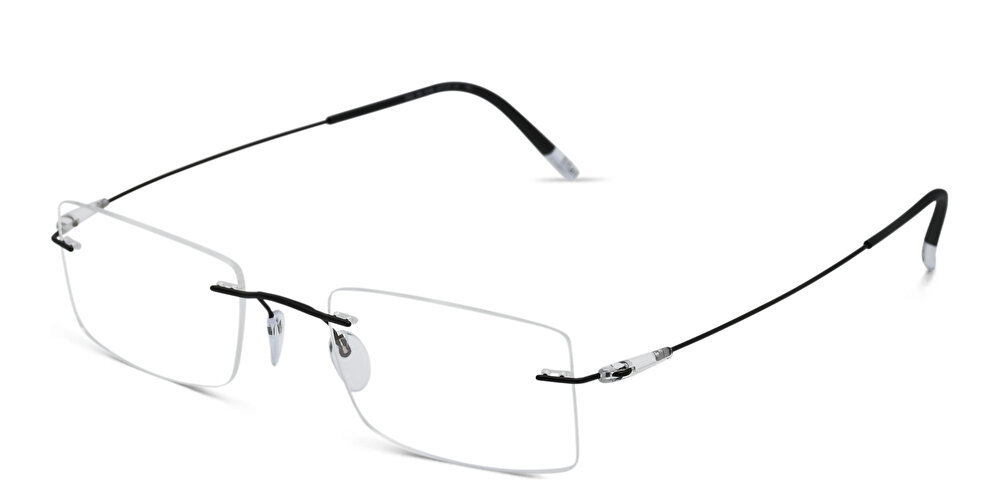 Silhouette Unisex Rimless Rectangle Eyeglasses