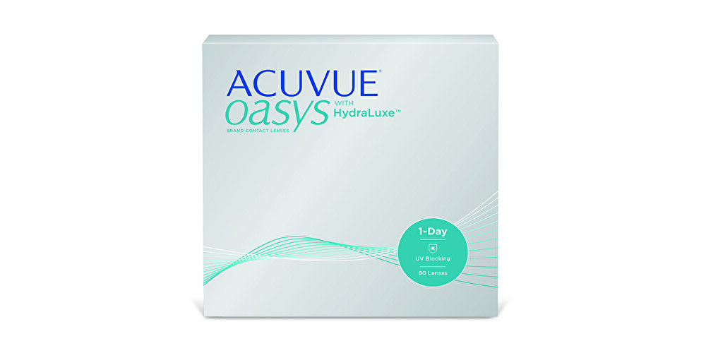 ACUVUE OASYS 1-Day Pack/ 90 Clear Contact Lenses With Hydraluxe