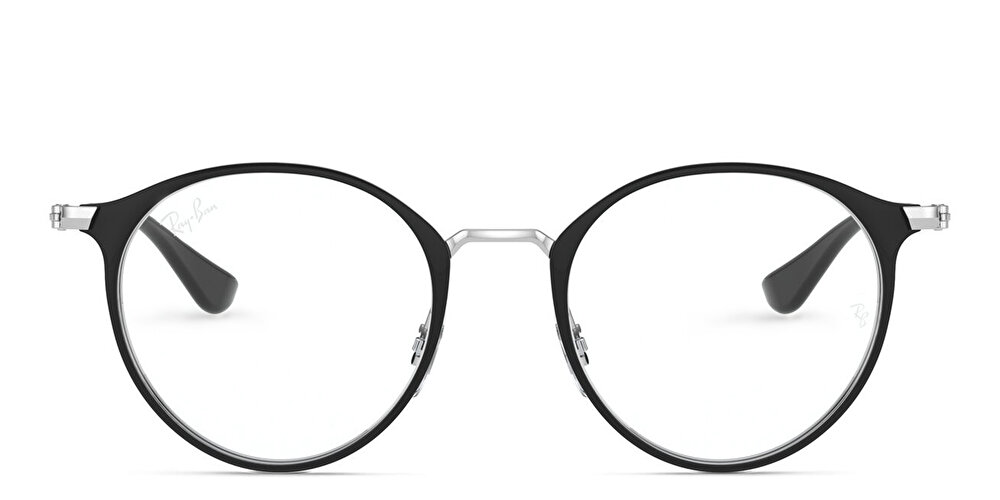 راي بان جونيور نظارة طبية معدنية بإطار دائري للصغار