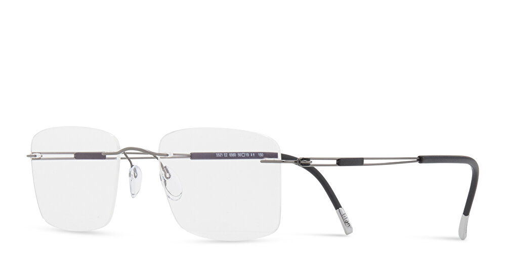 Silhouette Rimless Square Eyeglasses