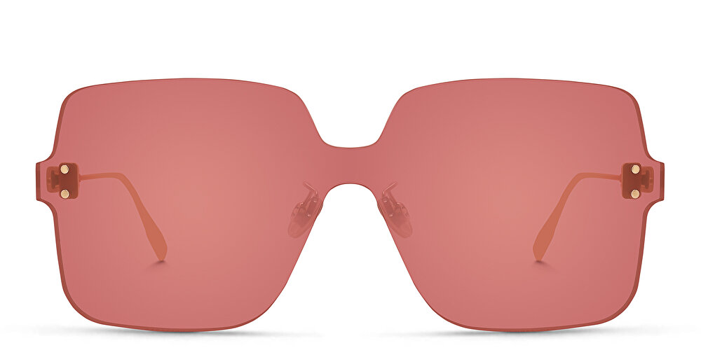 DIOR Diorcolorquake1 Rimless Wide Rectangle Sunglasses