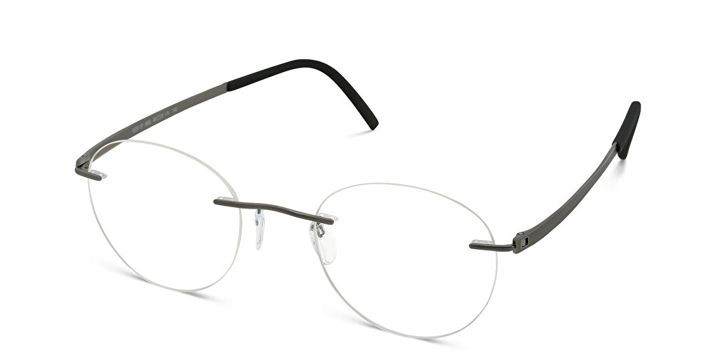 سيلويت نظارة طبية دائرية بدون إطار للجنسين