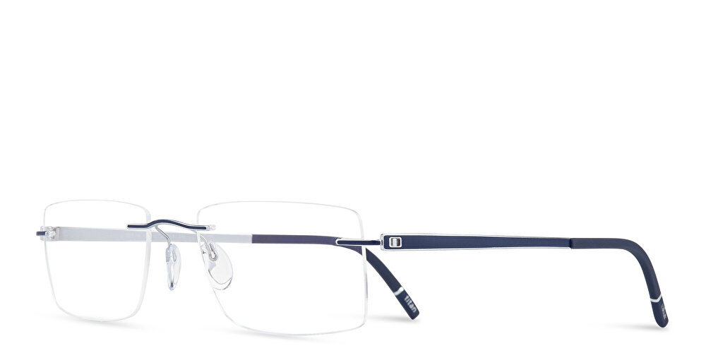 Silhouette Rimless Rectangle Eyeglasses