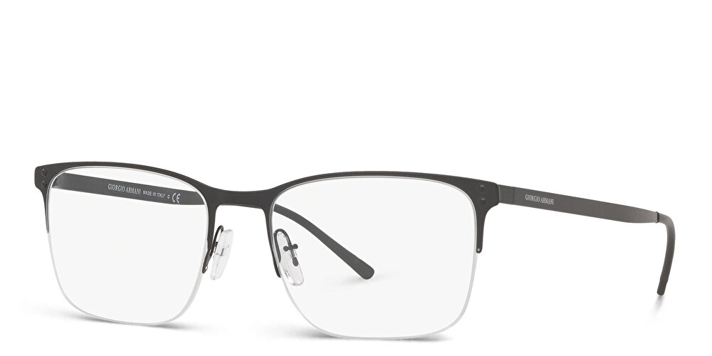 جورجو أرماني نظارة طبية مستطيلة بنصف إطار