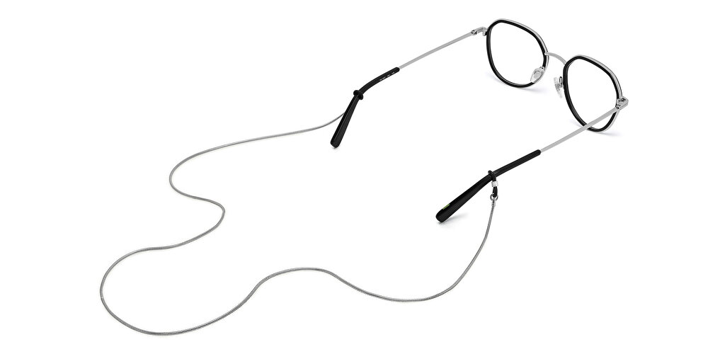 يو أوبتيك سلسلة نظارات مطلية بالفضة