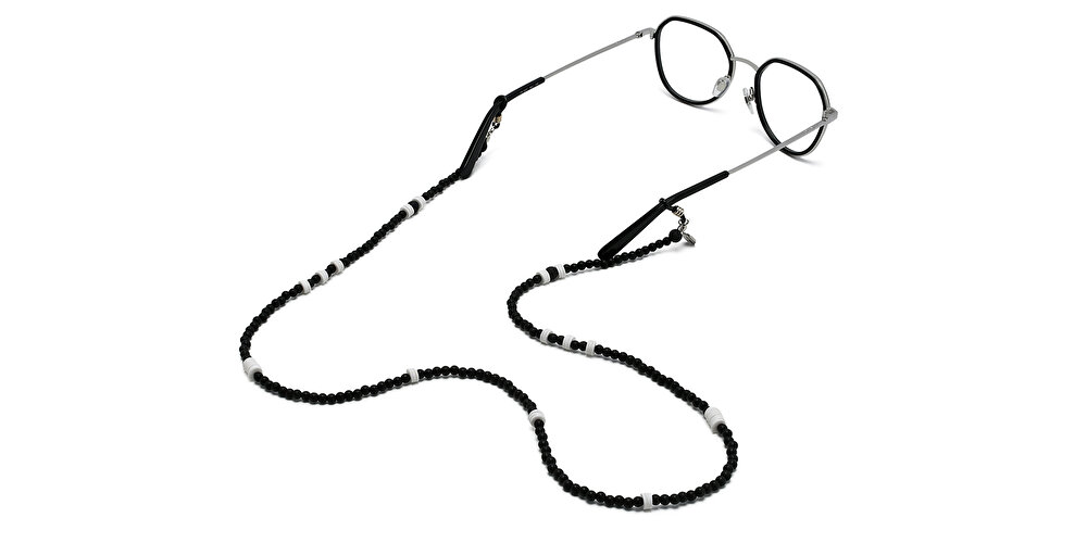 The RICCI DISTRICT Onyx Glasses Chain