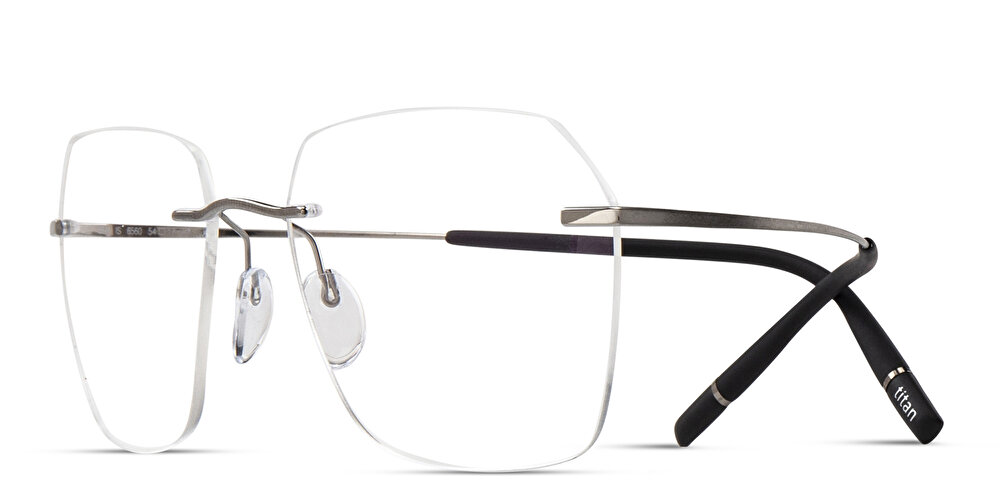 Silhouette Rimless Square Eyeglasses