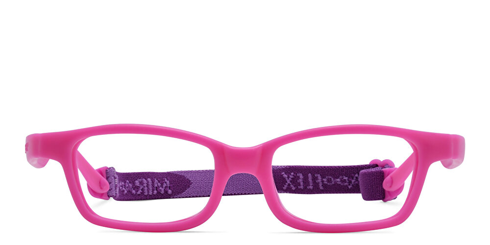 MIRA FLEX Kids Rimless Wide Rectangle Eyeglasses