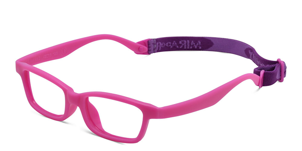 MIRA FLEX Kids Rimless Wide Rectangle Eyeglasses