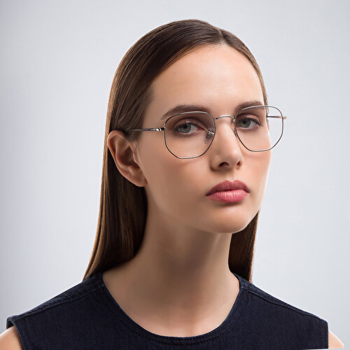 Ray-Ban Unisex Hexagonal Irregular Eyeglasses
