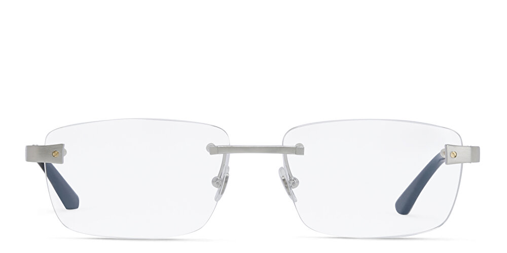 Cartier Rimless Wide Rectangle Eyeglasses