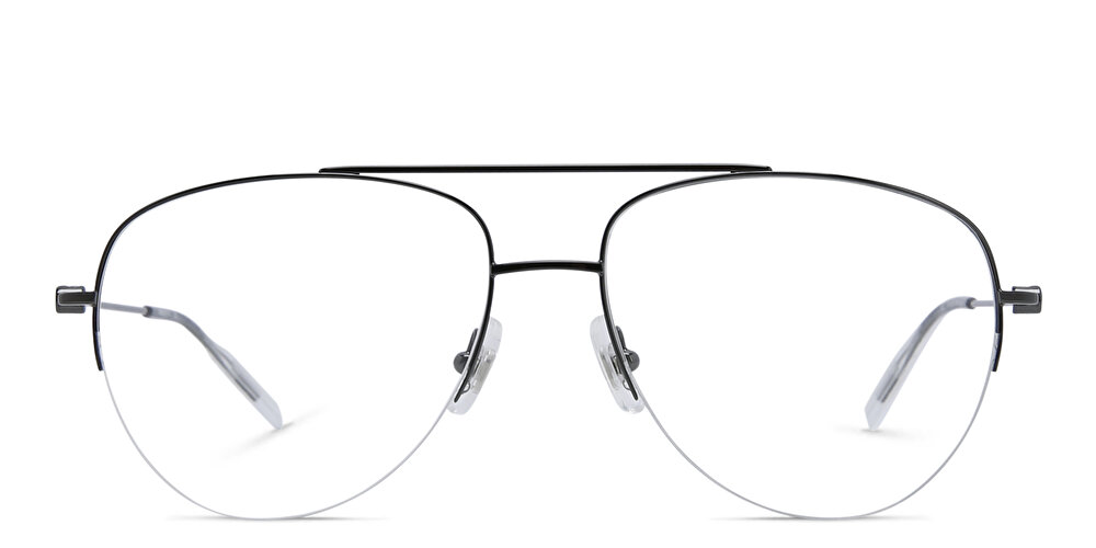 MONTBLANC Half Rim Wide Aviator Eyeglasses