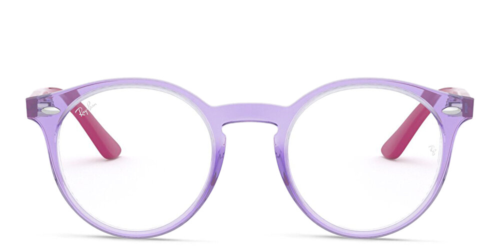 راي بان جونيور نظارة طبية بإطار دائري للأطفال