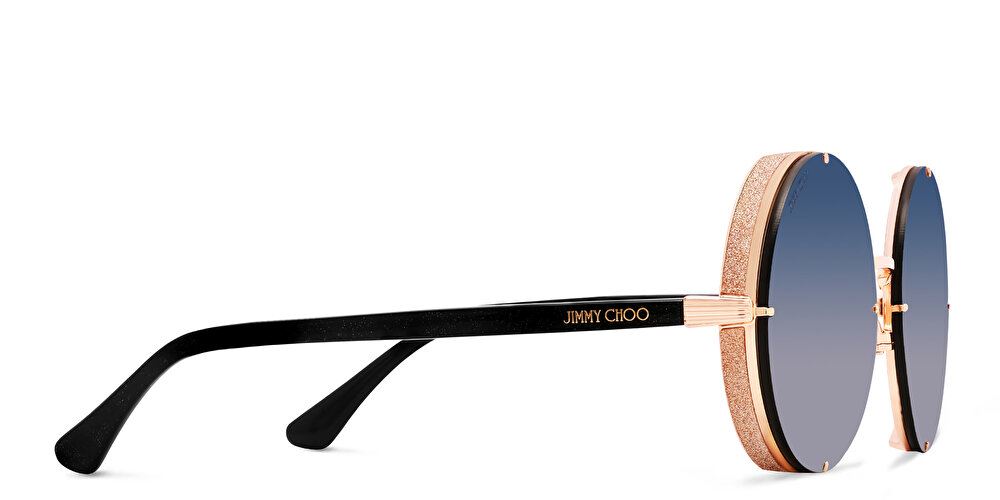 JIMMY CHOO Lilo/S Round Sunglasses