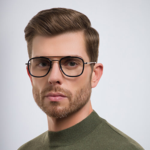 DAVID BECKHAM Square Eyeglasses