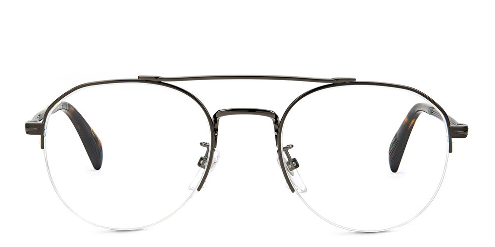 ديفيد بيكهام نظارة طبية دائرية بنصف إطار
